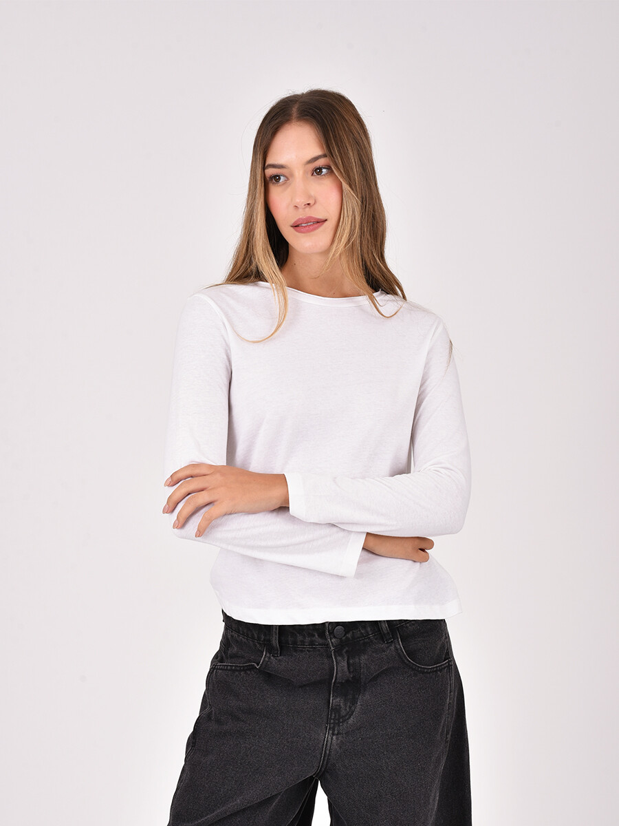 REMERA GALA - BLANCO 