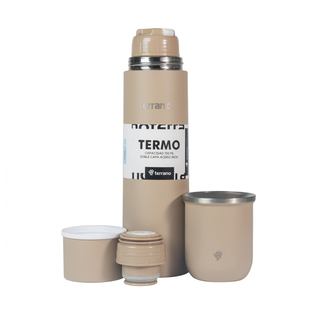 Kit Matero Terrano Termo Bala 750ML + Mate - ARENA 