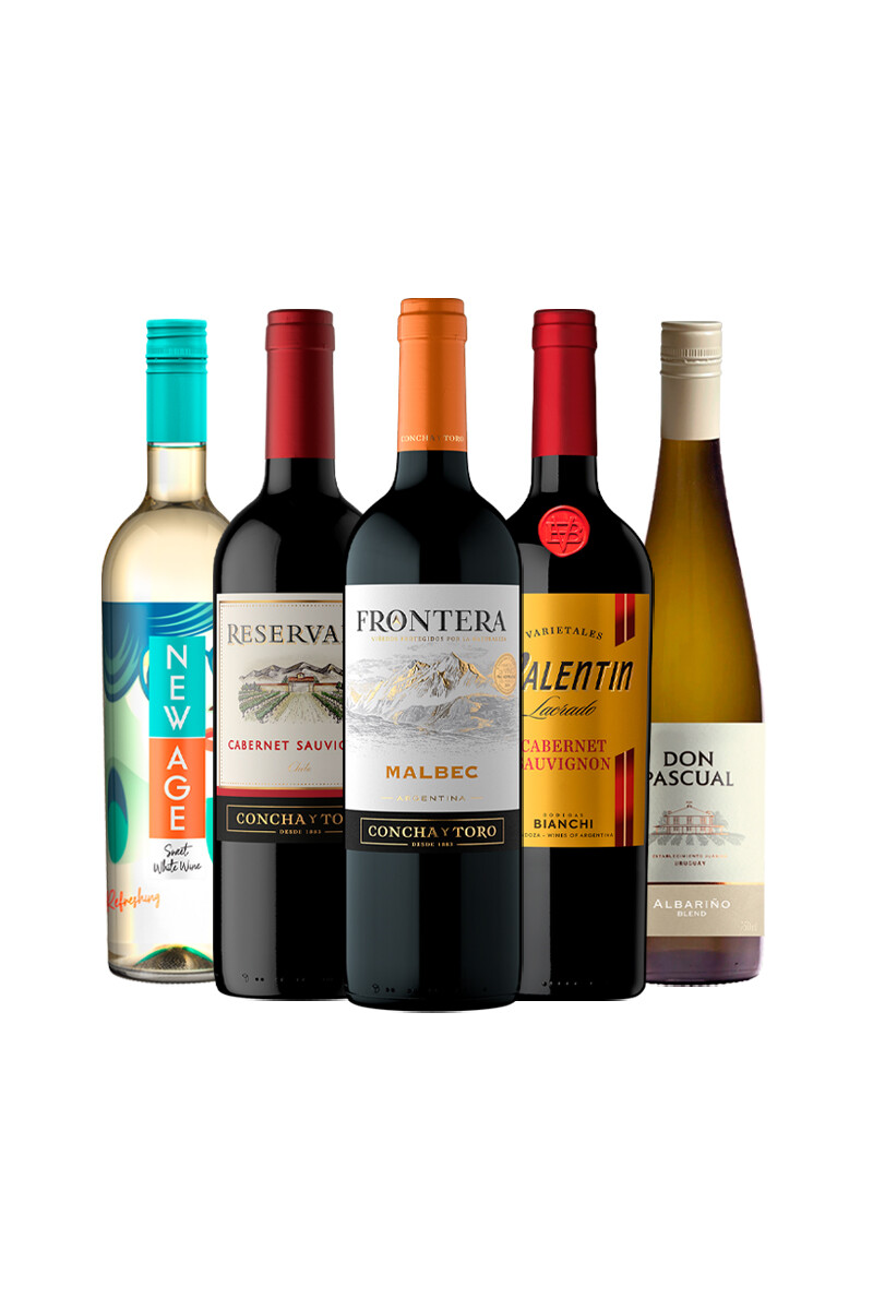 Pack Selección Semana de Turismo x5 vinos Planes Relajados 