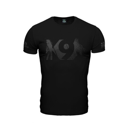 Remera manga corta Tactical K9 Negro