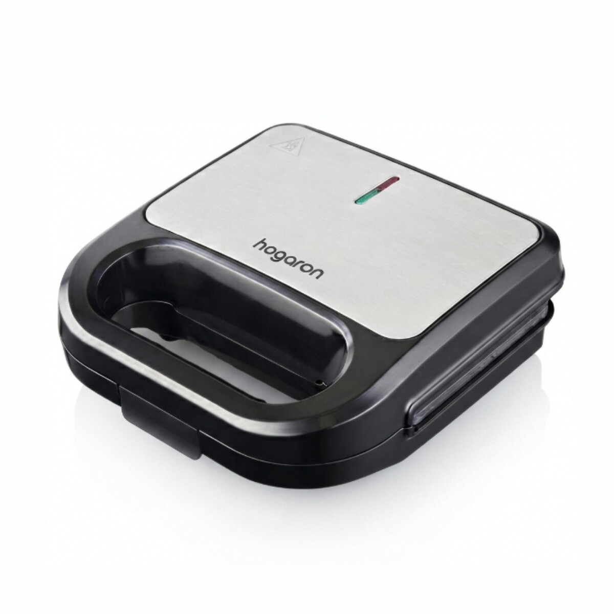 Sandwichera HOGARON 750W 2 Sándwiches Placas Antiadherentes Control Automático De Temperatura Protección Contra Sobrecalentamien 