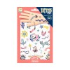 Set x50 Tatuajes removibles para niños Dulces Sueños