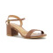 Sandalia Vizzano Mujer Taco 5cm Moca