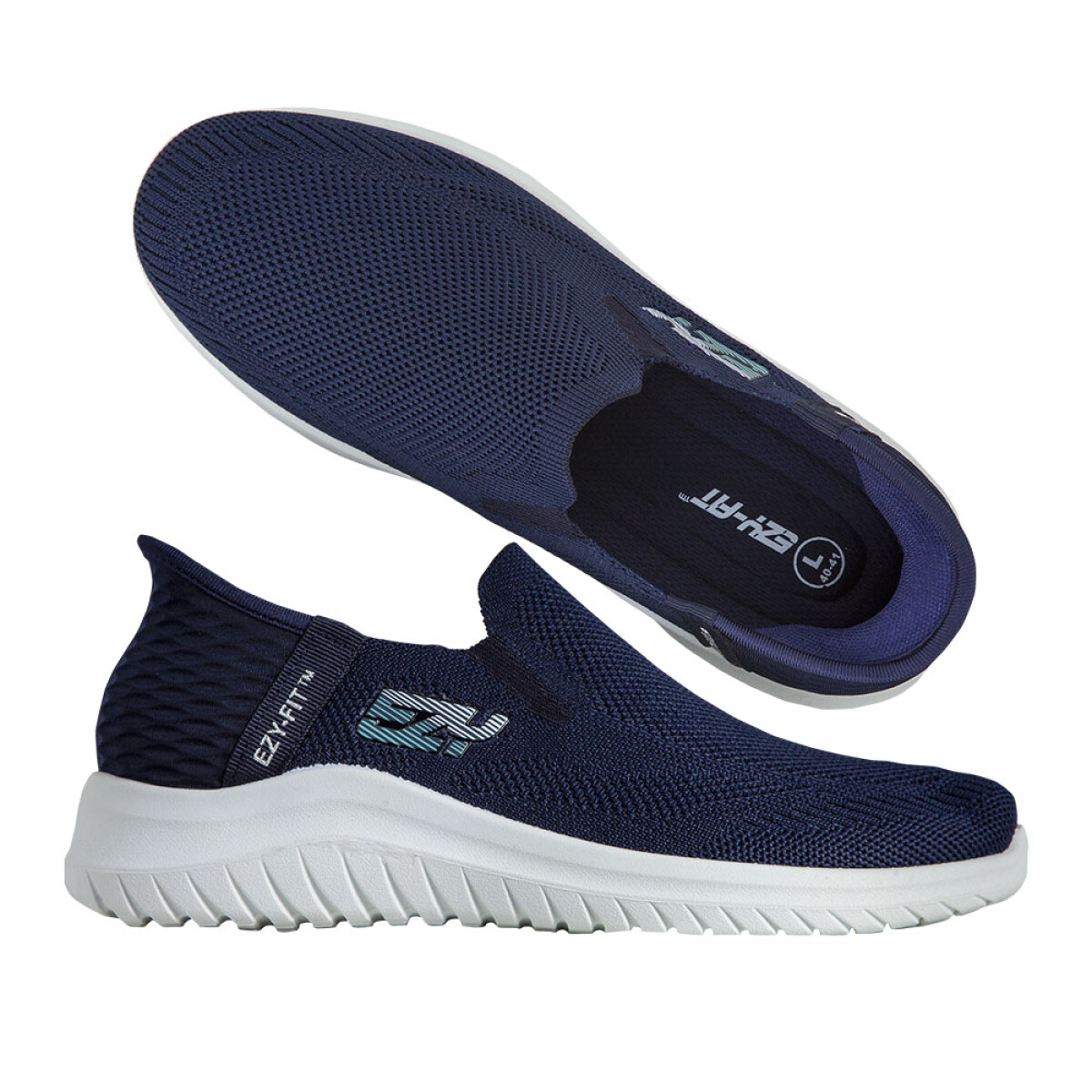 Zapatillas de calzado fácil x 2 - Ezy Fit (SEGUNDA UNIDAD 26% OFF) - Azul 