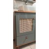 Mueble de baño de Pie Julia Verde con Catedral 78cm sin bacha Mueble De Baño De Pie Julia Verde Con Catedral 78cm Sin Bacha