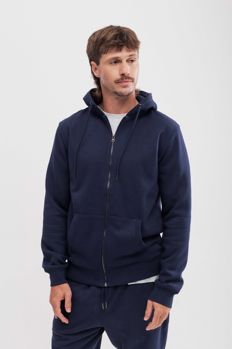 Campera de felpa Madrid Azul