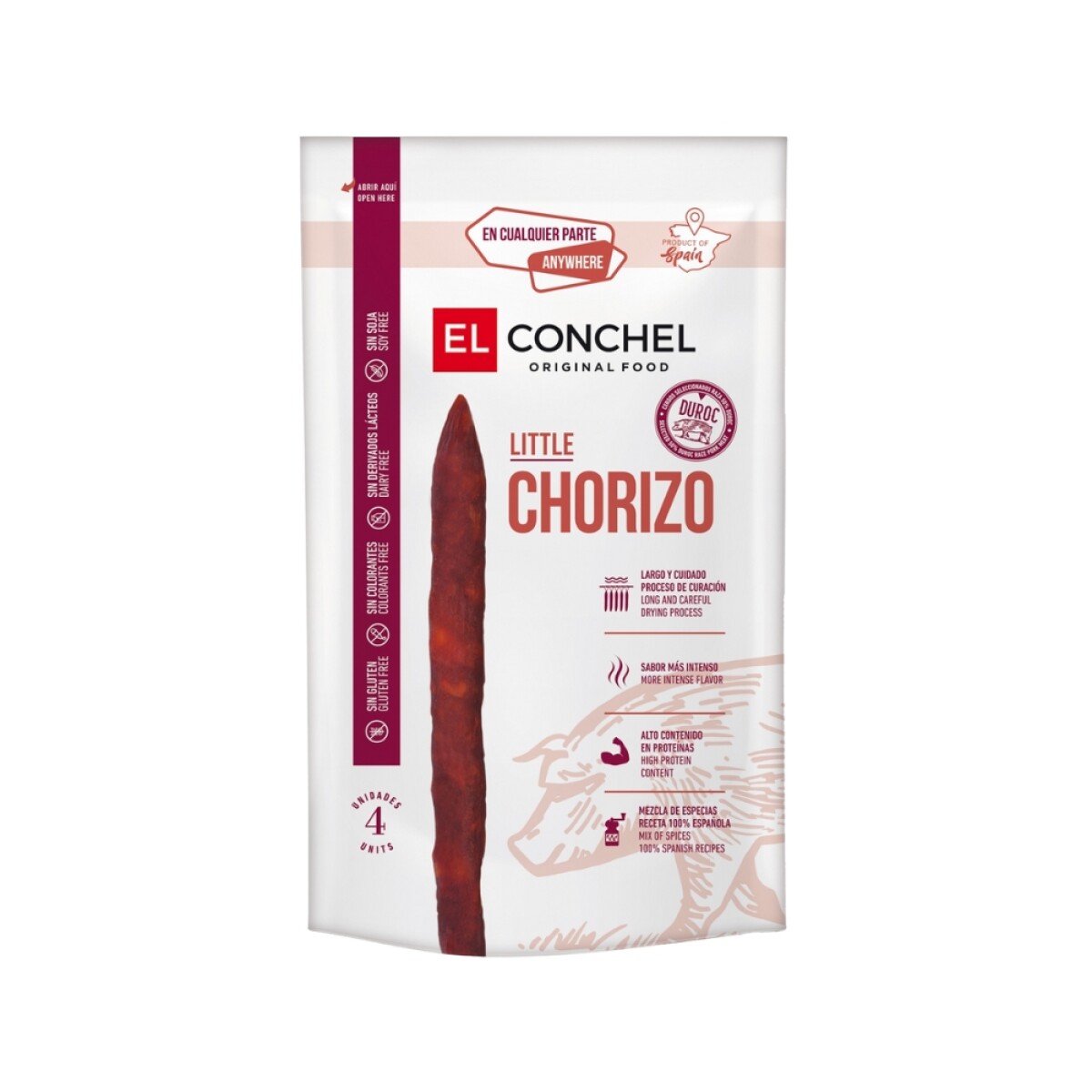 El Conchel Little Chorizo 55g 