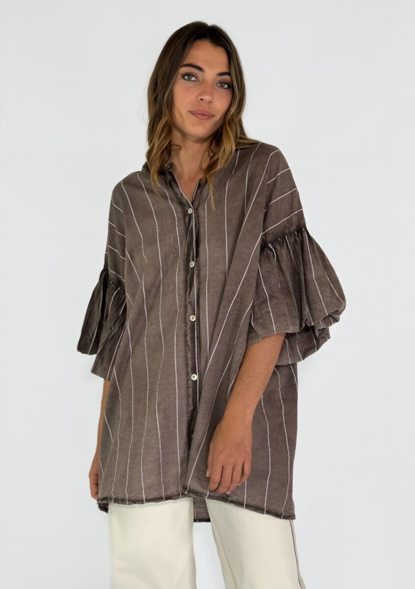 CAMISA AREZZO - VISON 