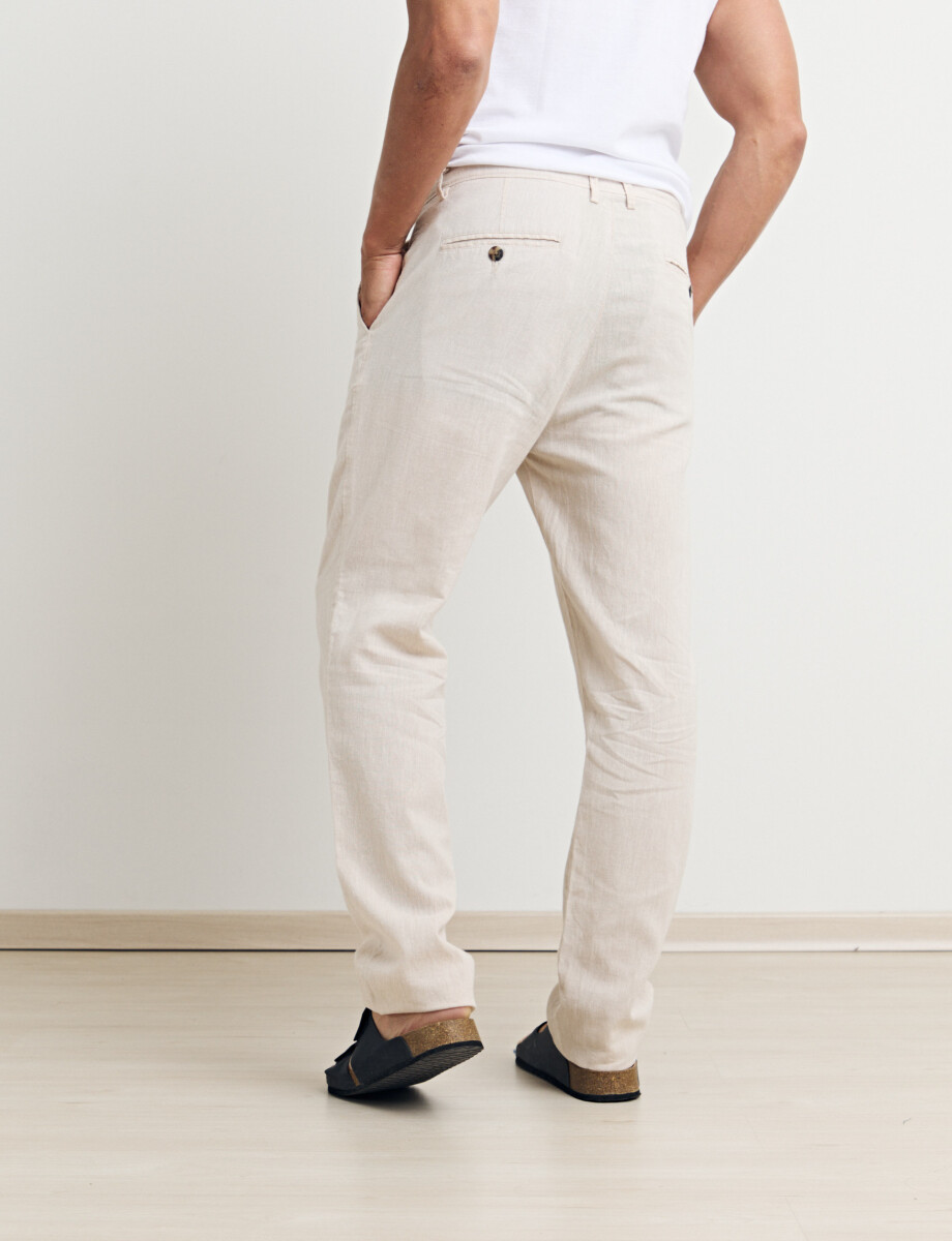 080577 PANTALON HARRY Natural