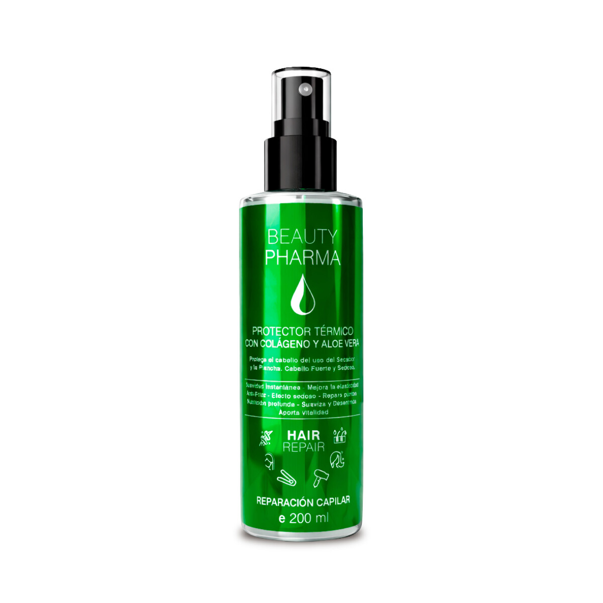 Beauty pharma protector térmico colageno y aloe 200ml - Variante unica 