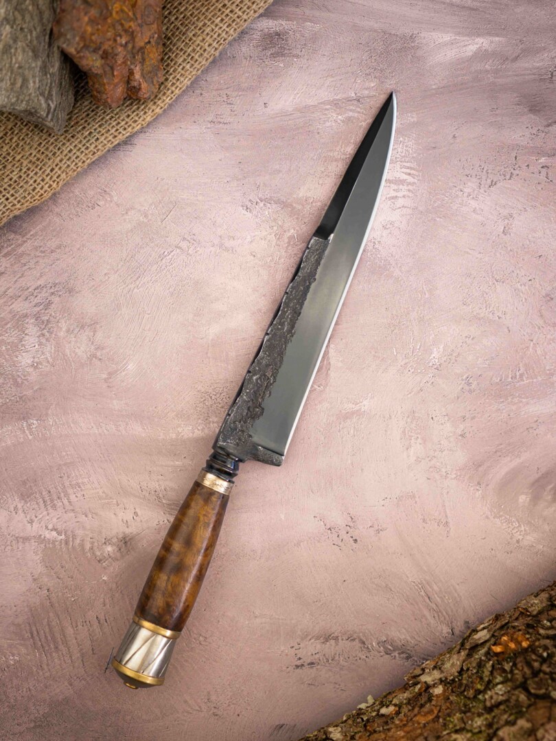 Cuchillo forjado, Cabo Torneado especial Cuchillo forjado, Cabo Torneado especial