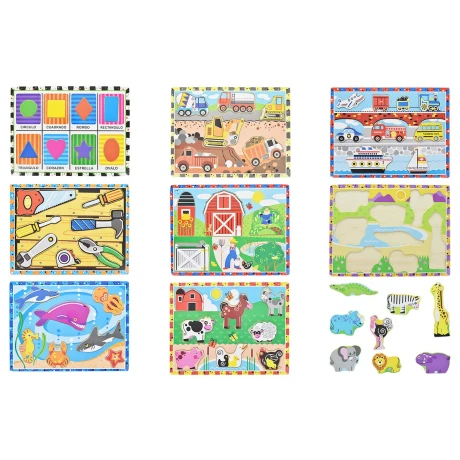 PUZZLE MADERA 8PCS PUZZLE MADERA 8PCS