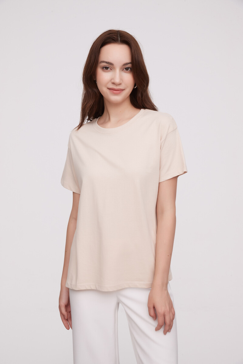 Remera Jocoss - Beige Claro 