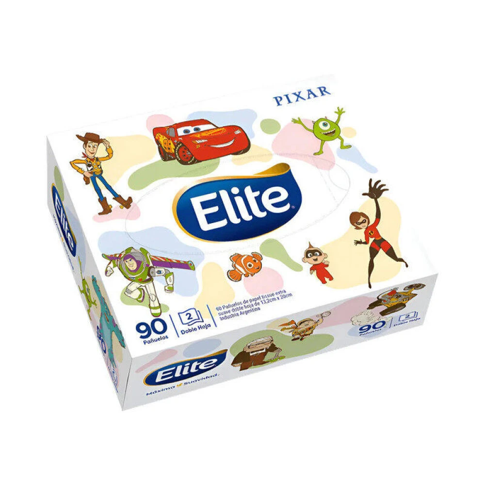 ELITE PAÑUELO FACIAL DISNEY X 90 UN X 36