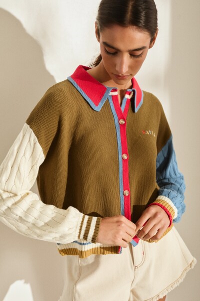 PRE VENTA CARDIGAN FUNNY Verde