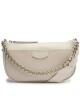 CARTERA CREMA CON CADENA Beige