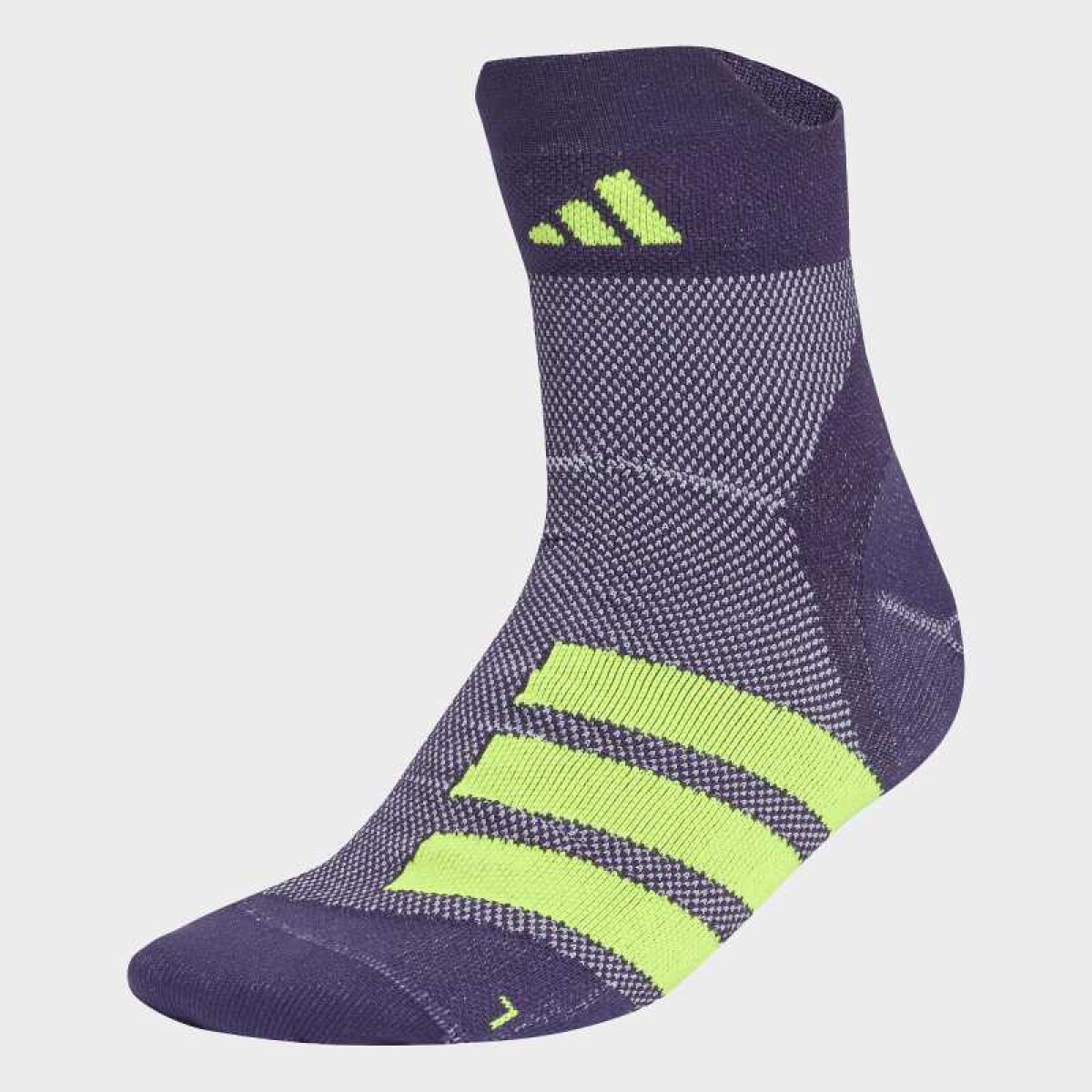 Medias Adidas Run x Adizero, 1 Par - Violeta 