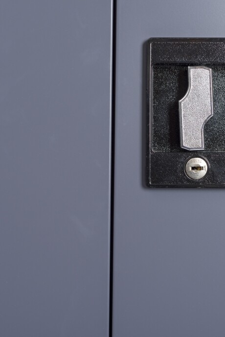 Armarios Metálico 4 Estantes 1.90 Puerta Y Llave Gris Armarios Metálico 4 Estantes 1.90 Puerta Y Llave Gris