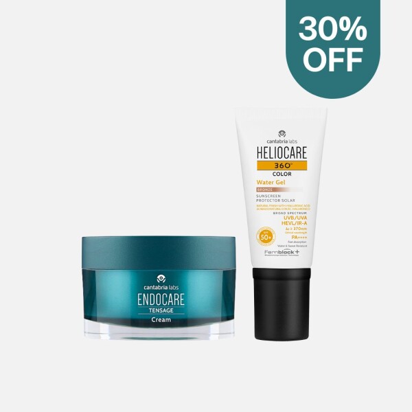 Endocare Tensage Cream + Heliocare Water Gel Bronze Endocare Tensage Cream + Heliocare Water Gel Bronze