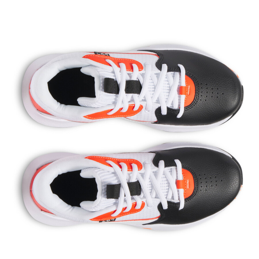 Championes Unisex Under Armour Under Armour Lockdown 7 Blanco - Negro - Naranjado