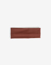 Vinchas Textiles Lisas Vincha Recta - Marron Chocolate