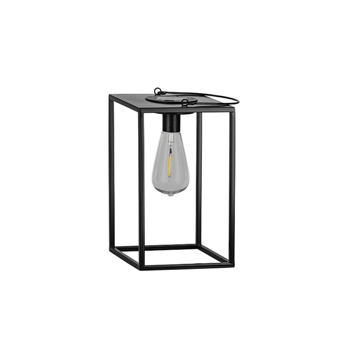 Luminaria decorativa solar tipo farol LED 0,12W cálida - EG3841 