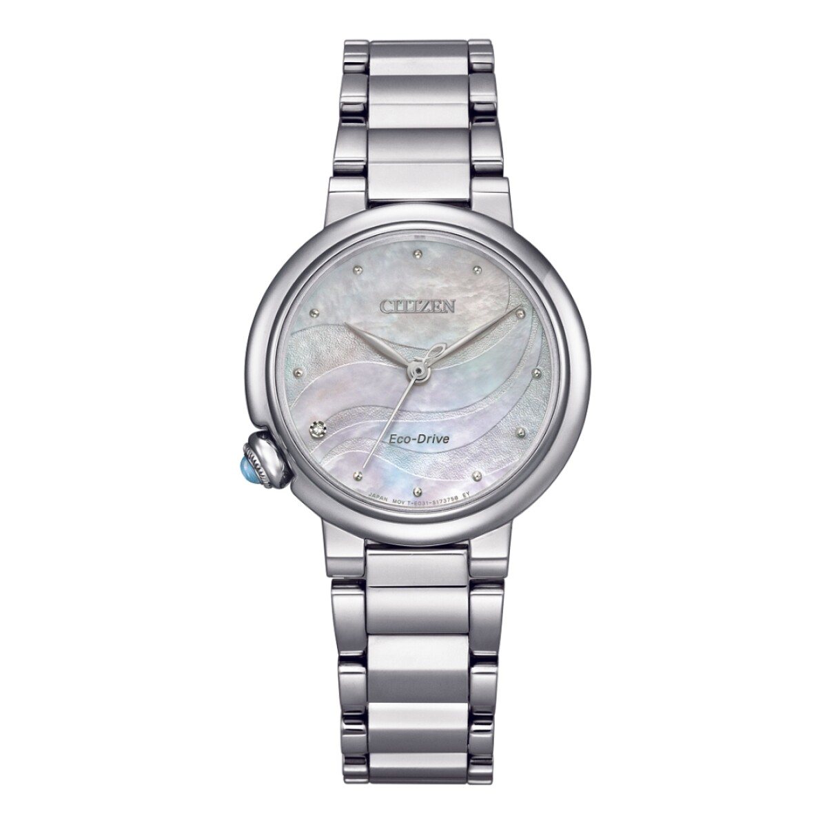 Reloj Citizen Eco-Drive EM0910-80D para mujer - Plateado 