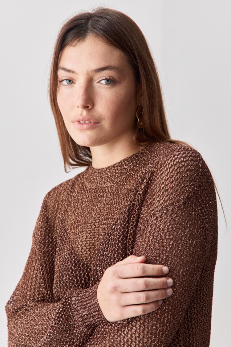 SWEATER ELISA Chocolate