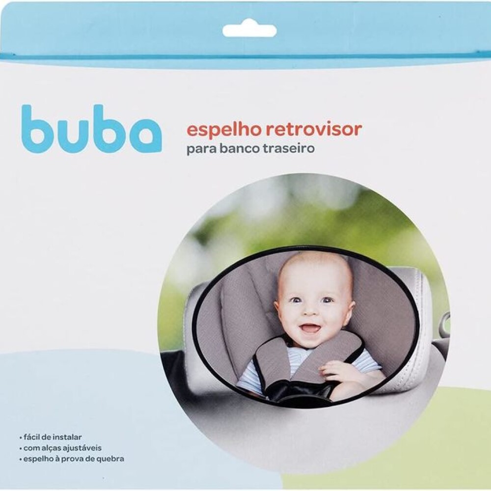 Espejo auto ovalado BUBA Espejo auto ovalado BUBA