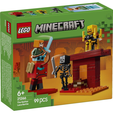 LEGO Minecraft 21266 La Batalla de Lava del Inframundo LEGO Minecraft 21266 La Batalla de Lava del Inframundo