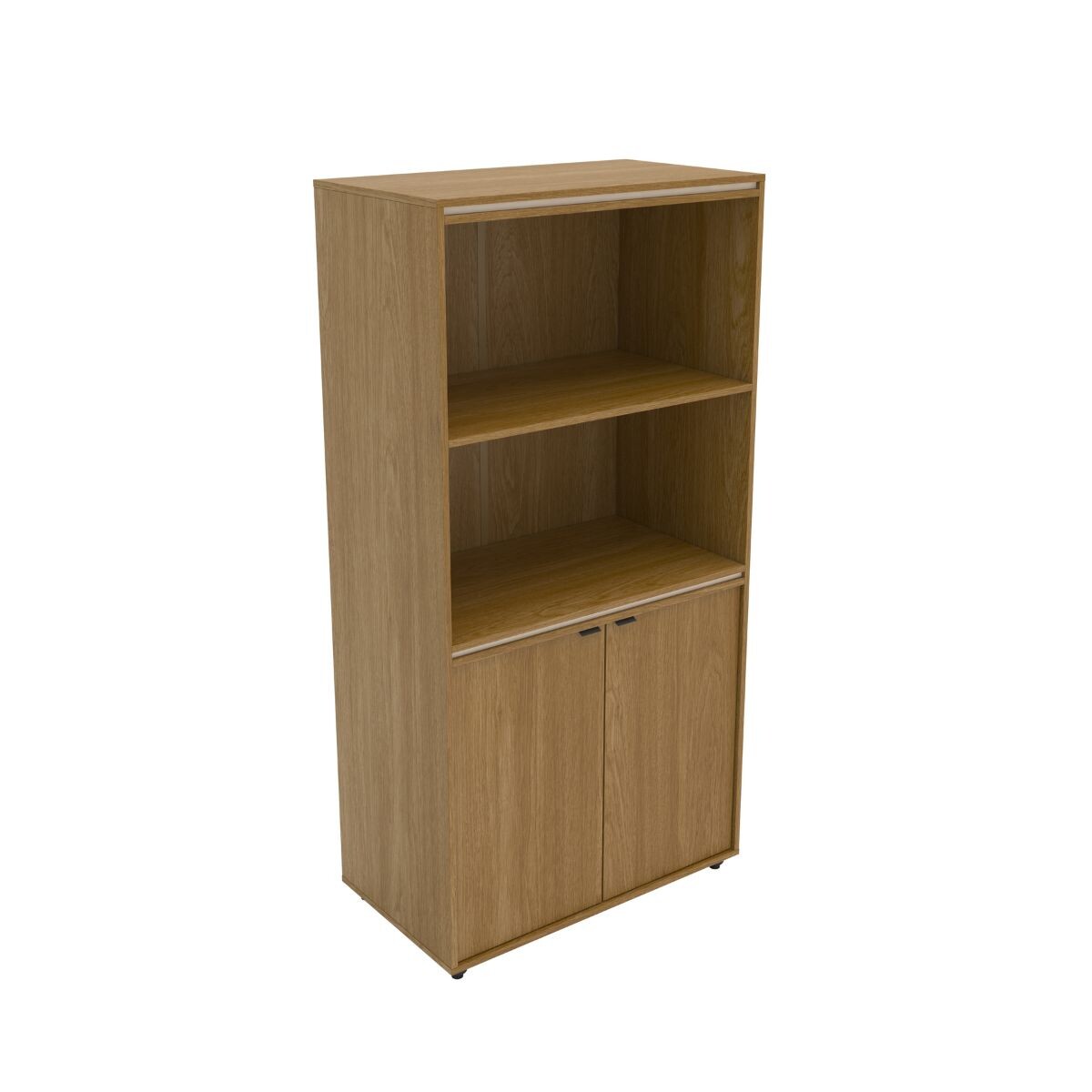 Armario Dover - Alto c/estantes - Roble 