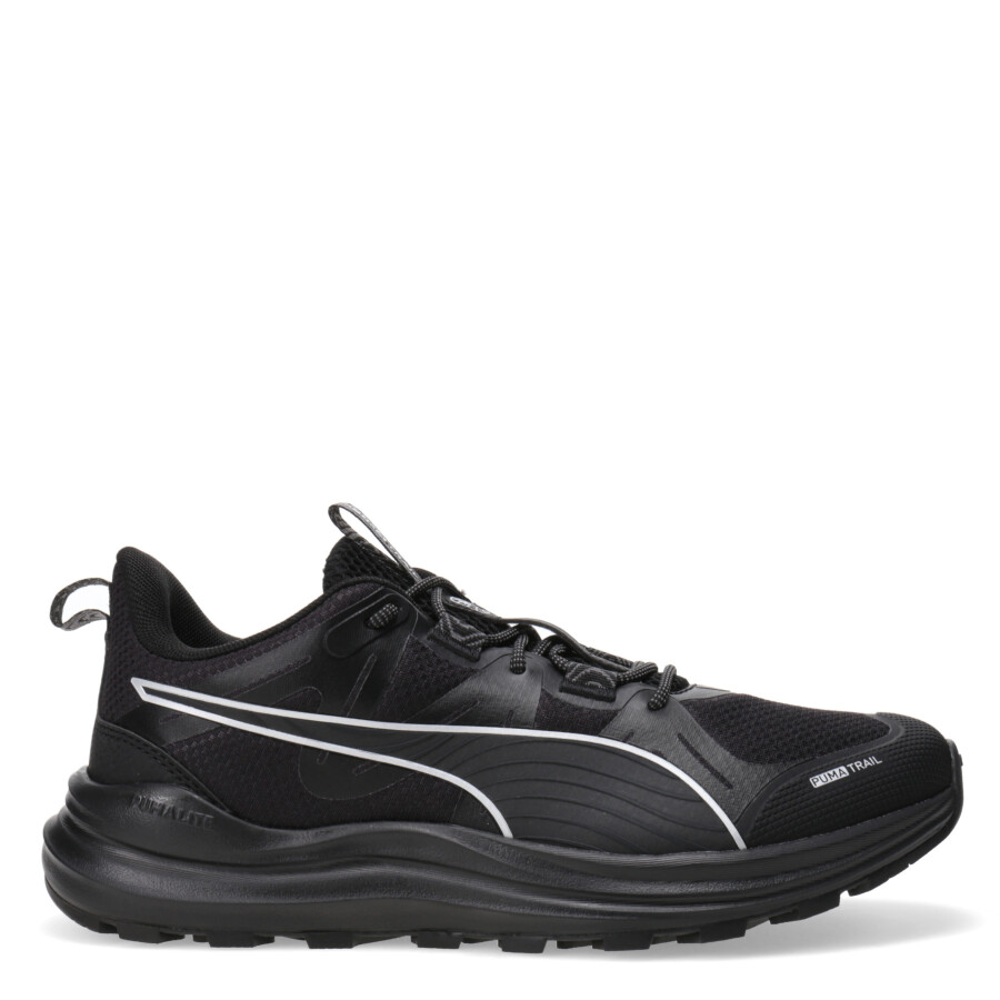 Championes de Hombre Puma Lite Trail Negro - Plateado