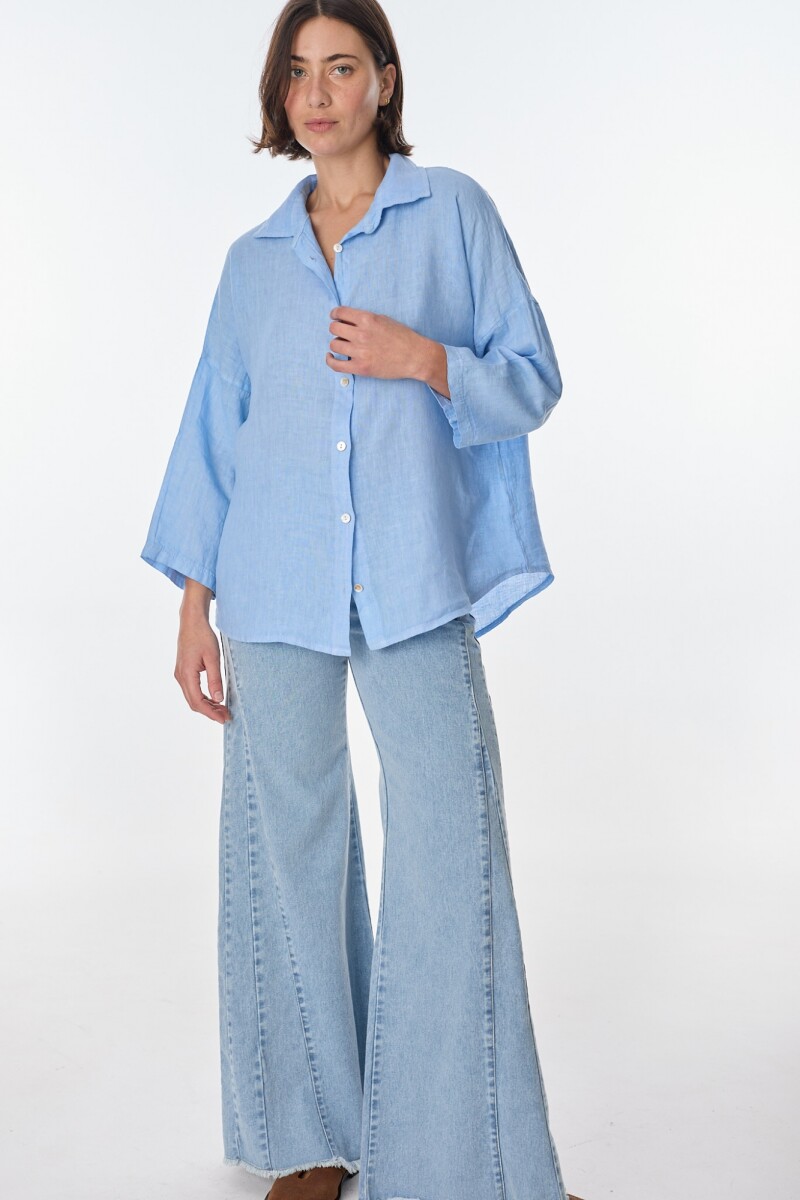 Camisa Alamo - Celeste 