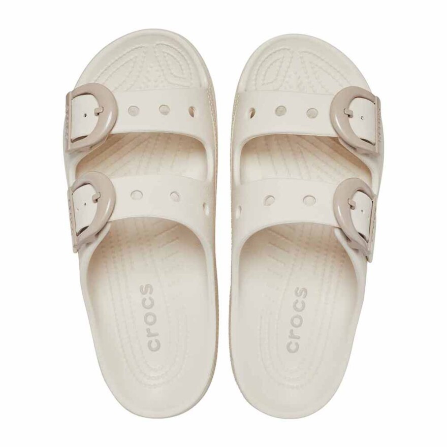 Sandalias Crocs Saturday Enamel Buckle Sandal W Mujer Frappé
