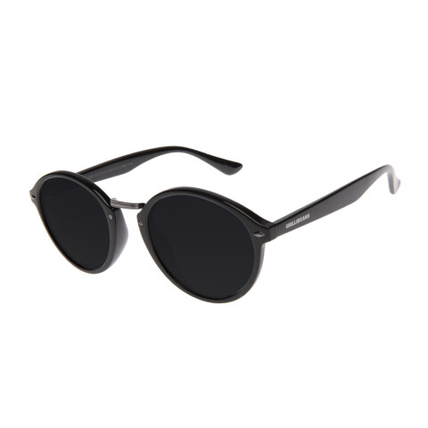 Lentes de sol unisex Chilli Beans Round Classic Glitter Negro Oscuro