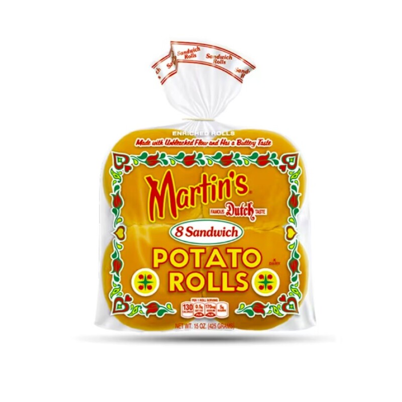 Tortugas pan de hamburguesa Martins (papa) x 8 Tortugas pan de hamburguesa Martins (papa) x 8