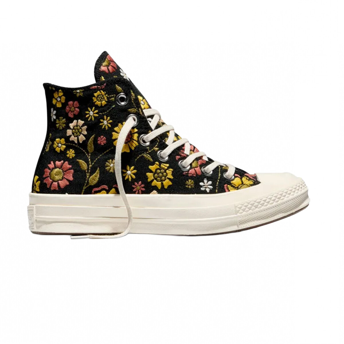 Championes Converse Chuck 70 Retro Floral - Black 