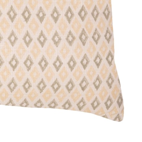 ALMOHADÓN DEIA 40*60 ALGODON BEIGE/TAUPE