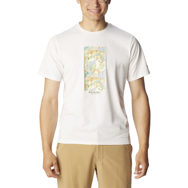 Remera Sun Trek Hombre WHITE EPICAMP