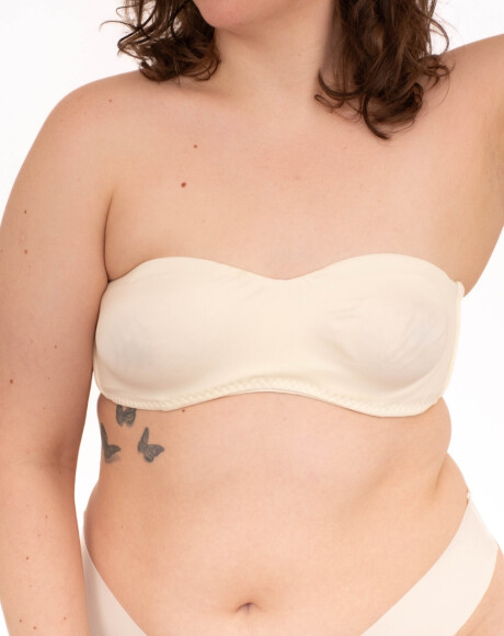 Soutien Strapless Esencial Crudo