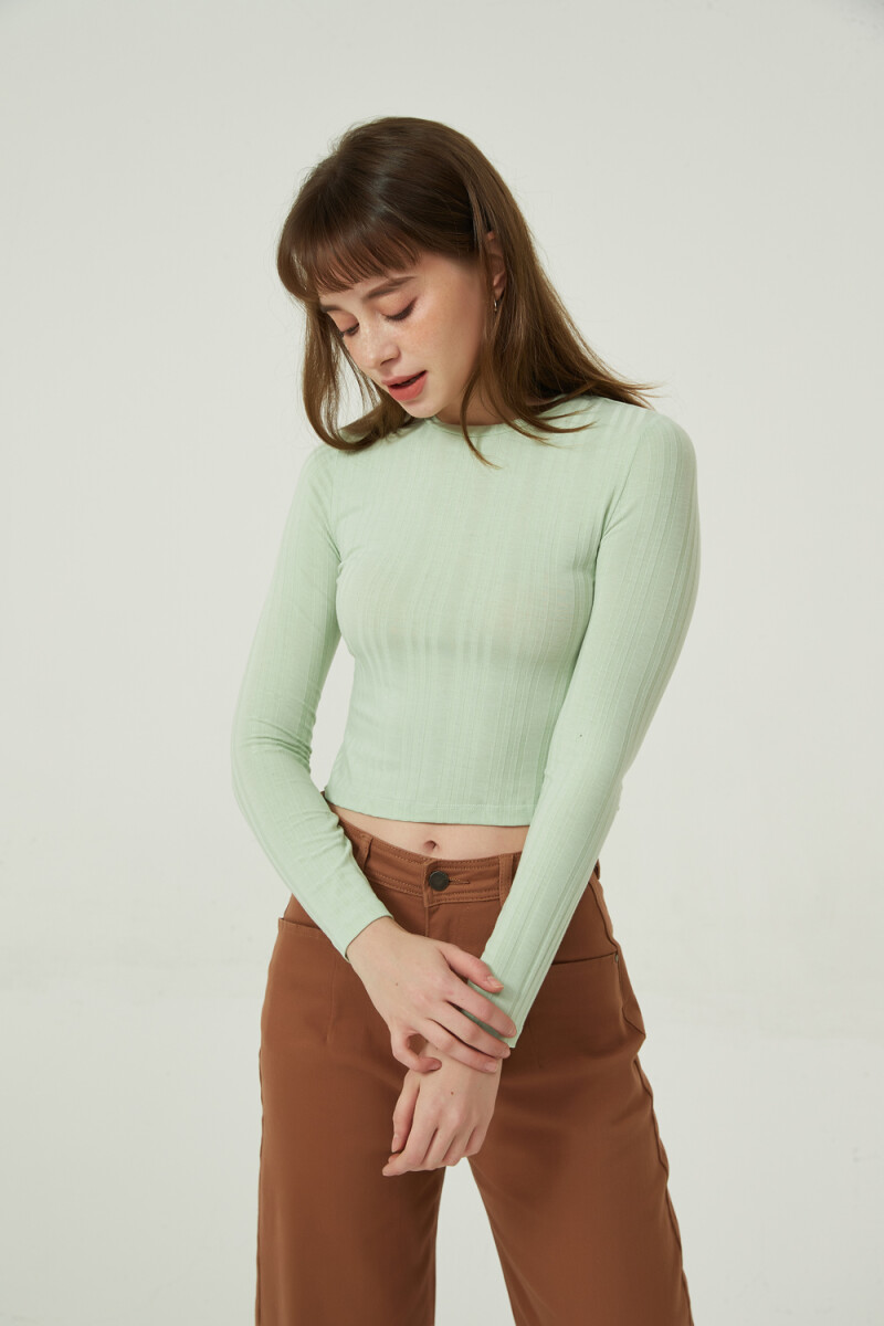 Remera Ayana - Verde Palido 