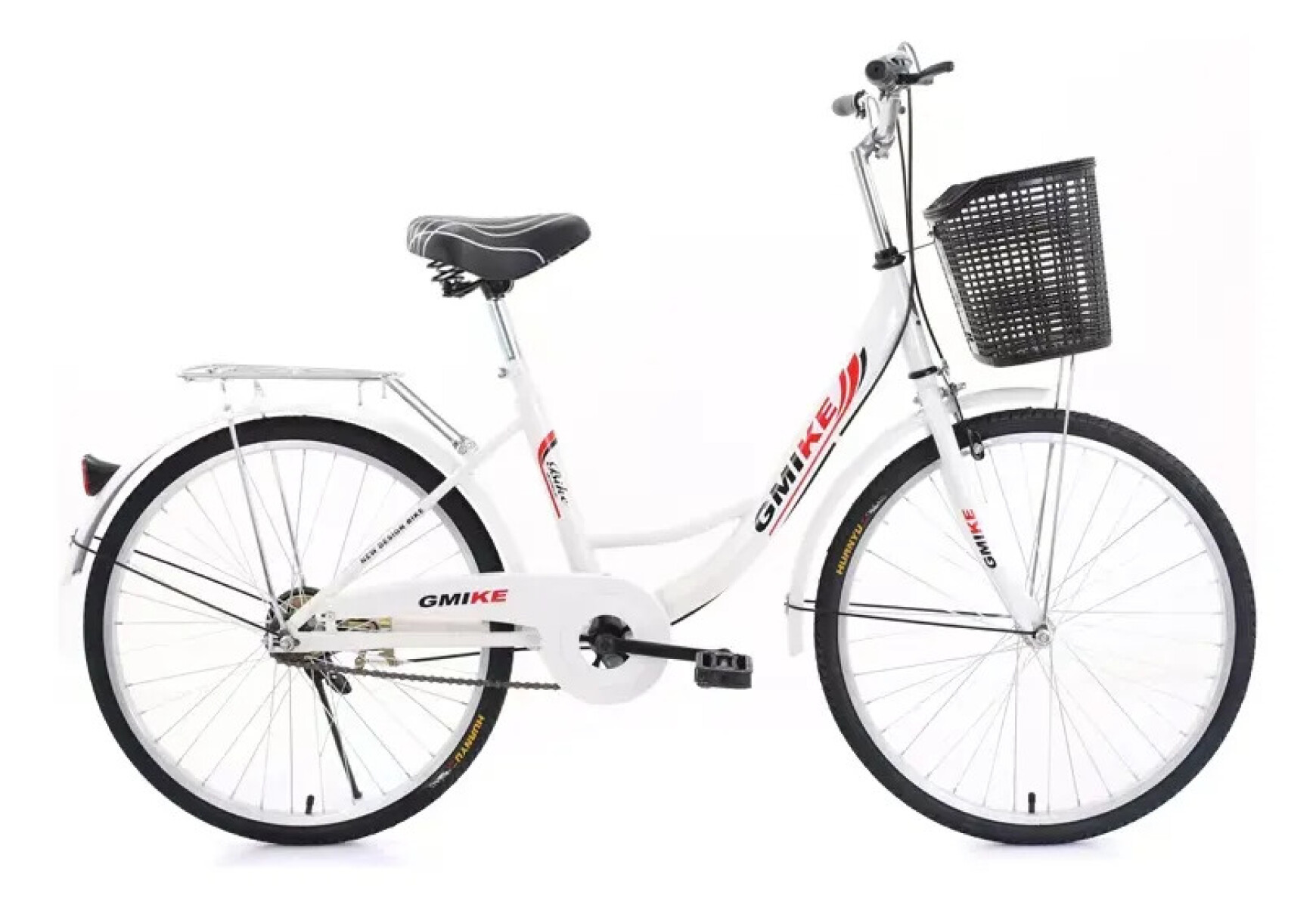 Bicicleta de paseo para dama rodado 26 - Blanco 
