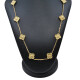 Collar oro 18k y brillantes modelo Alhambra largo 54 cm Collar oro 18k y brillantes modelo Alhambra largo 54 cm