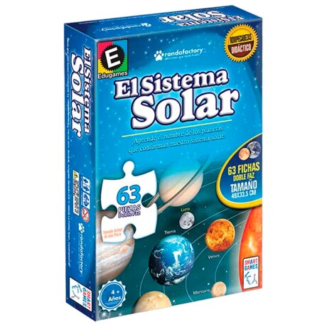 Puzzle Ronda sistema solar educativo con 63 piezas Puzzle Ronda sistema solar educativo con 63 piezas