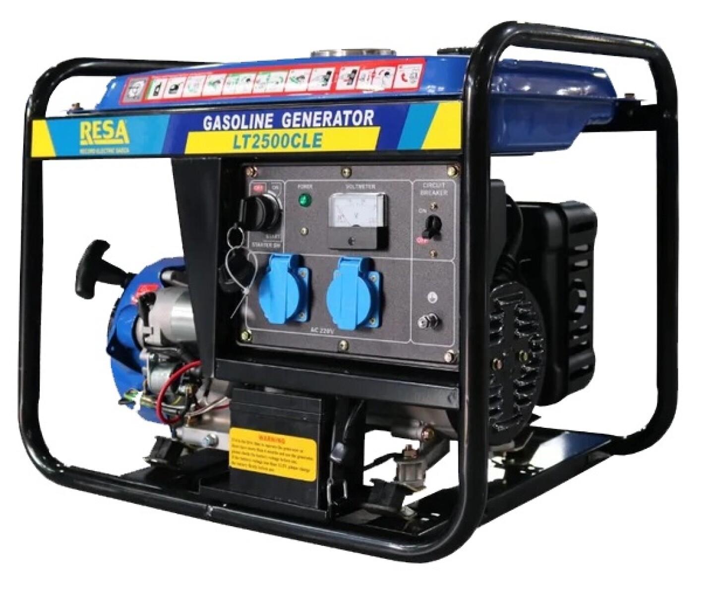 Generador Resa Gglni Lt2500CL 2,3/2,0Kva Monofasico Naftero Genpower 