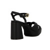 Sandalia Vizzano Mujer Taco 9.5cm Plataforma 2.5cm Negro