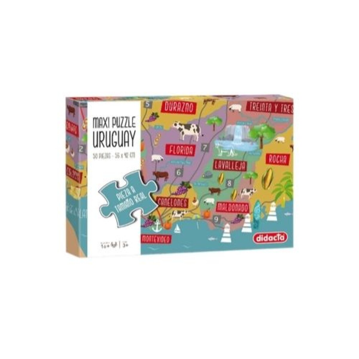 Maxi Puzzle Uruguay - Didacta 