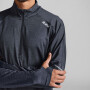 Aero 1/2 Zip - Hombre Black/silver Reflective