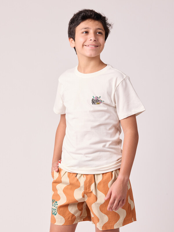 T-SHIRT JUCAR TEEN RUSTY Blanco