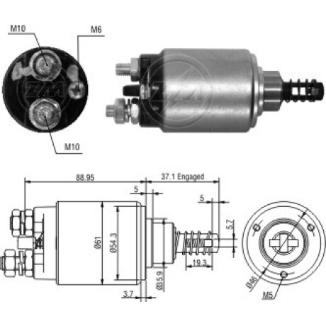 AUTOMATICO DE ARRANQUE - BOSCH 24V M.BENZ TRUCK OMNIBUS 352-366 ZM AUTOMATICO DE ARRANQUE - BOSCH 24V M.BENZ TRUCK OMNIBUS 352-366 ZM
